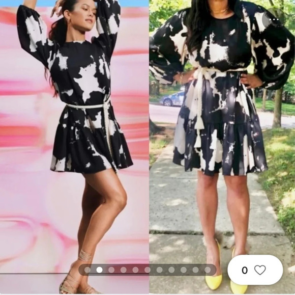 Alexis puff sleeve dress XXS - Picture 2 of 6